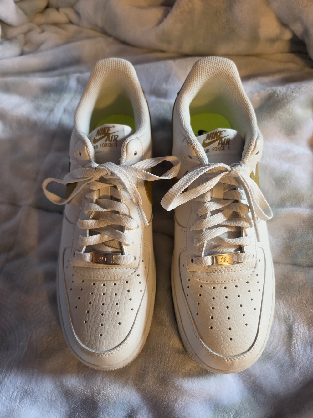Nike Air Force 1 Women’s Low Top Sneakers in Off-White